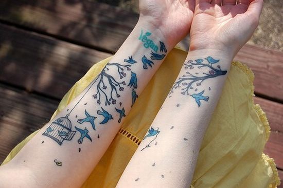 Татуировки(тату) на руках