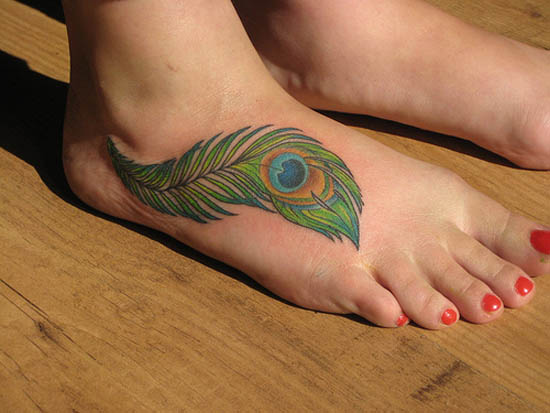 Татуировки(тату) на ноге