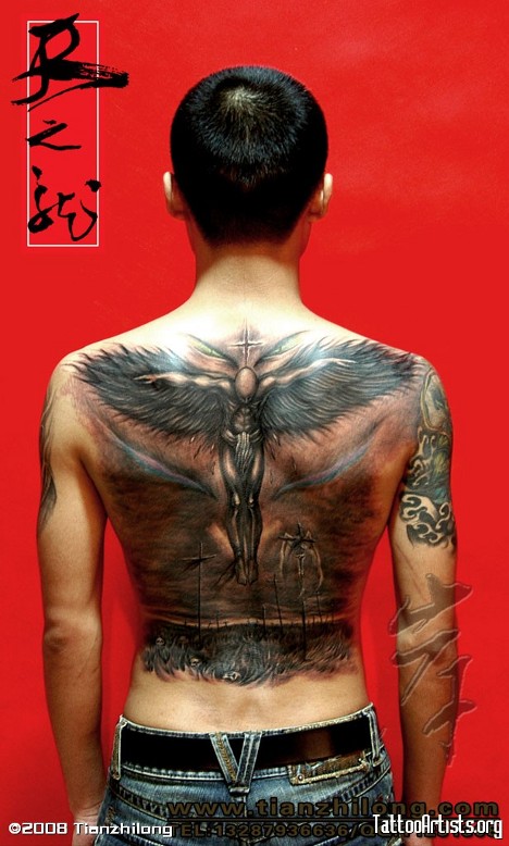 Татуировки(тату) на спине
